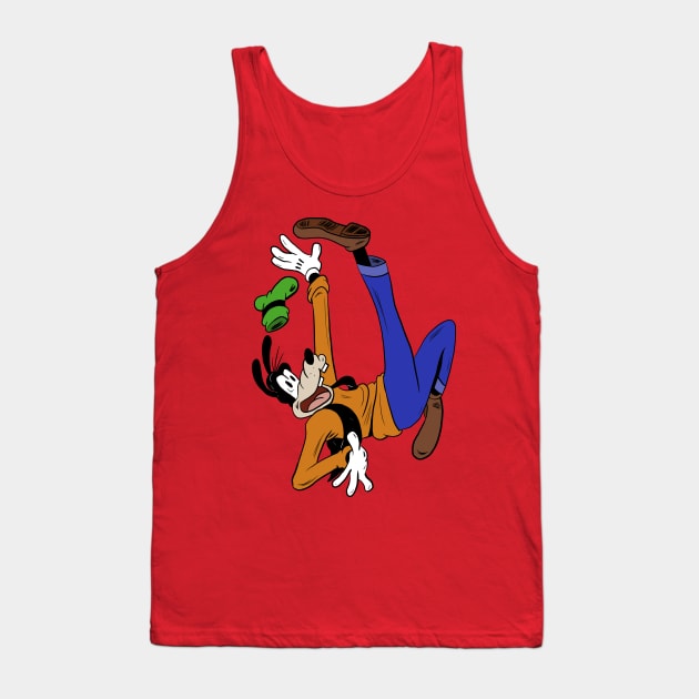 Goofy Tank Top by Black Snow Comics